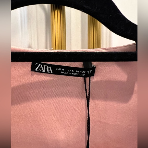 Zara Dresses Nwt Zara Blush Pink Dress Poshmark